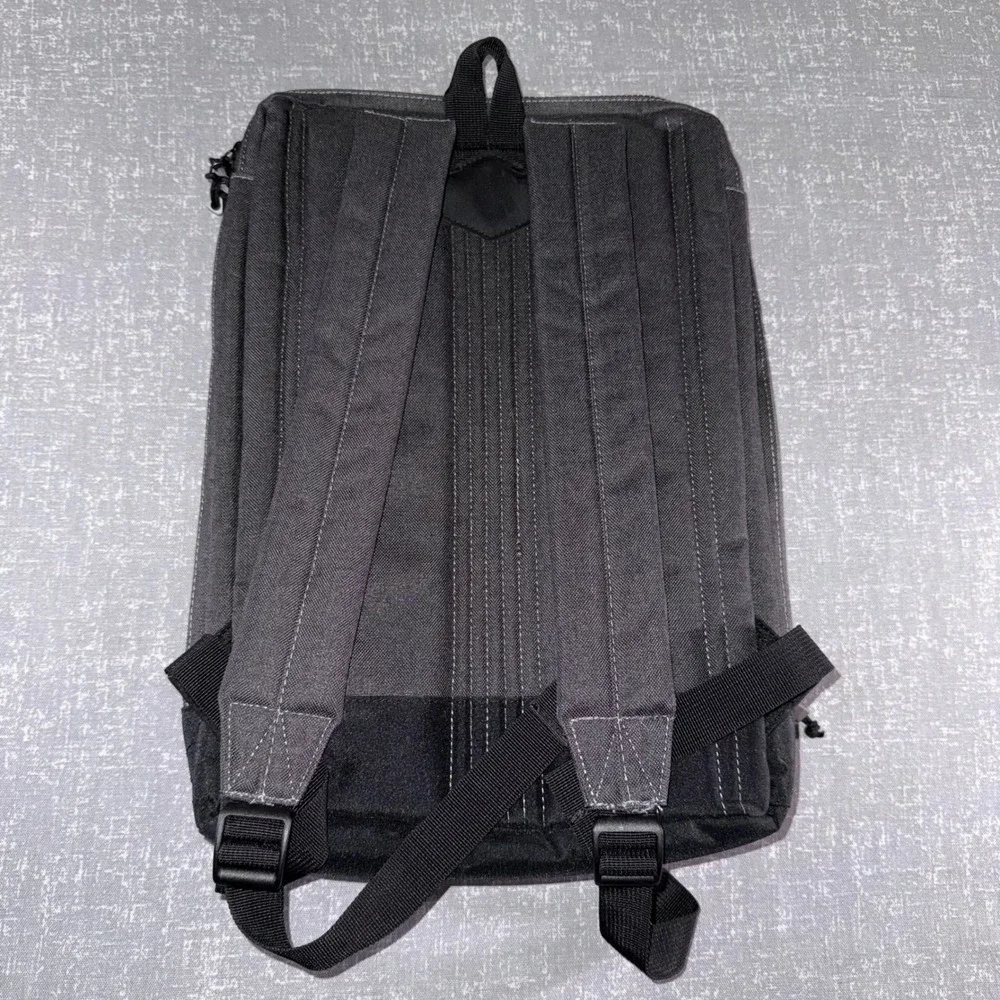OGIO Black Slim Laptop Backpack Black Box Wine Barefoot Promo Tech Bag